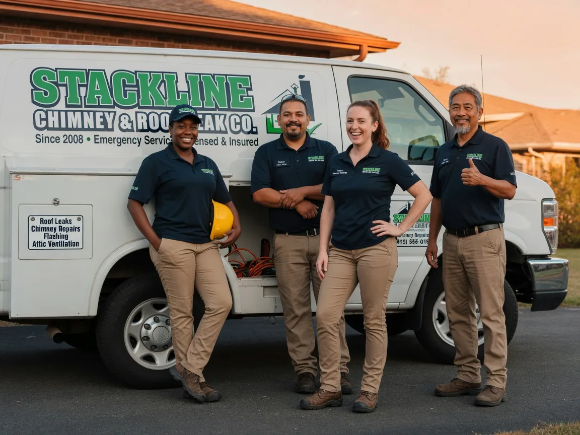 Chimney flashing repair company in Terlton, OK